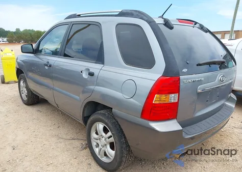 2008 Kia Sportage Lx V6 z USA, uszkodzony, nr VIN KNDJE723287473066